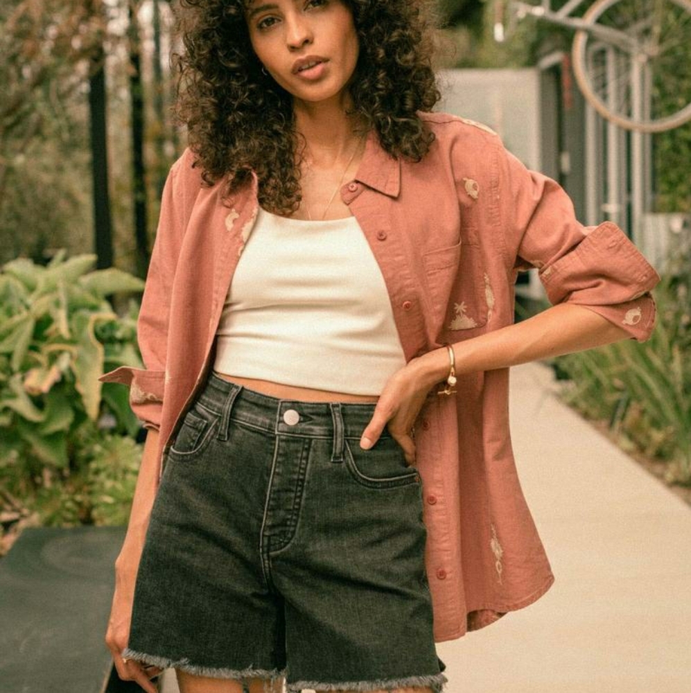 NWT United By Blue Chambray Shirt